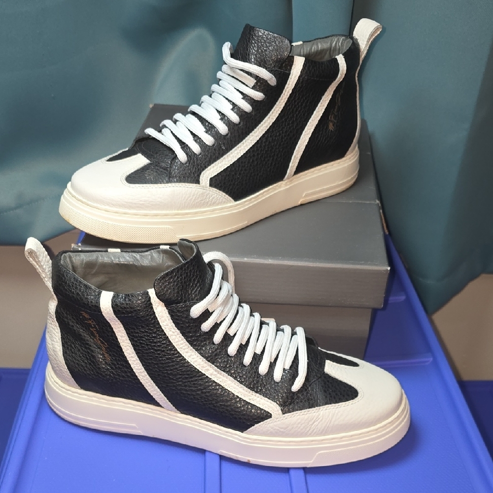 Gernie Leather High-Top Sneakers 44.5/11.5